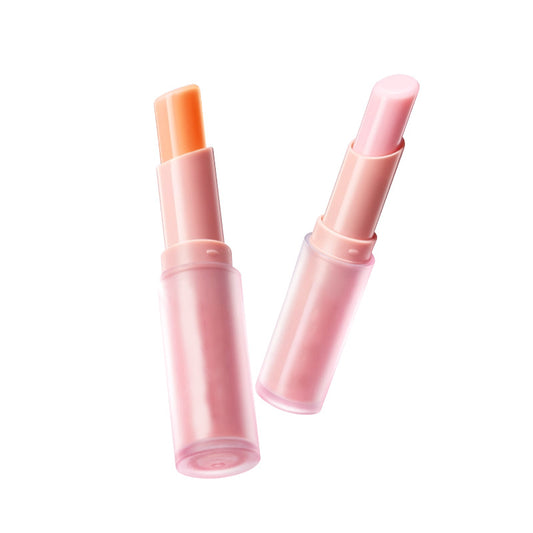 Temperature-changing lip balm moisturizing lip balm does not stick to cups and does not fade color temperature-sensitive tinted lip balm