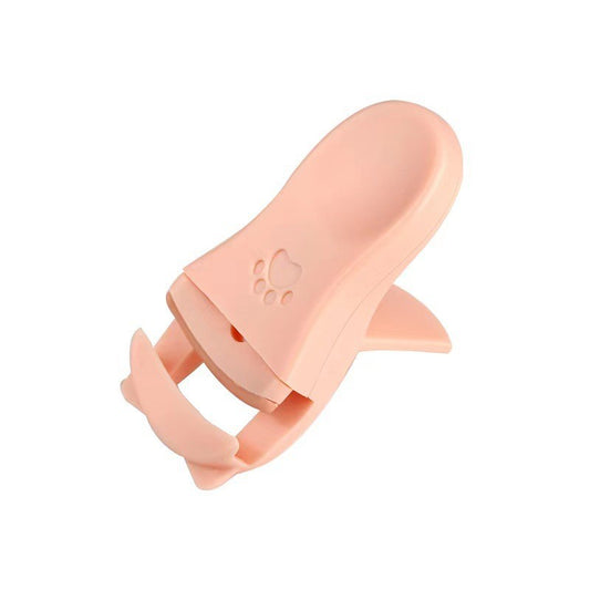 Super cute cat claw eyelash curler manual silicone eyelash curler
